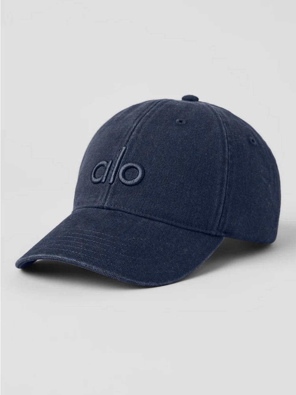 Alo Yoga Vintage Blue Washed Off-Duty Cap